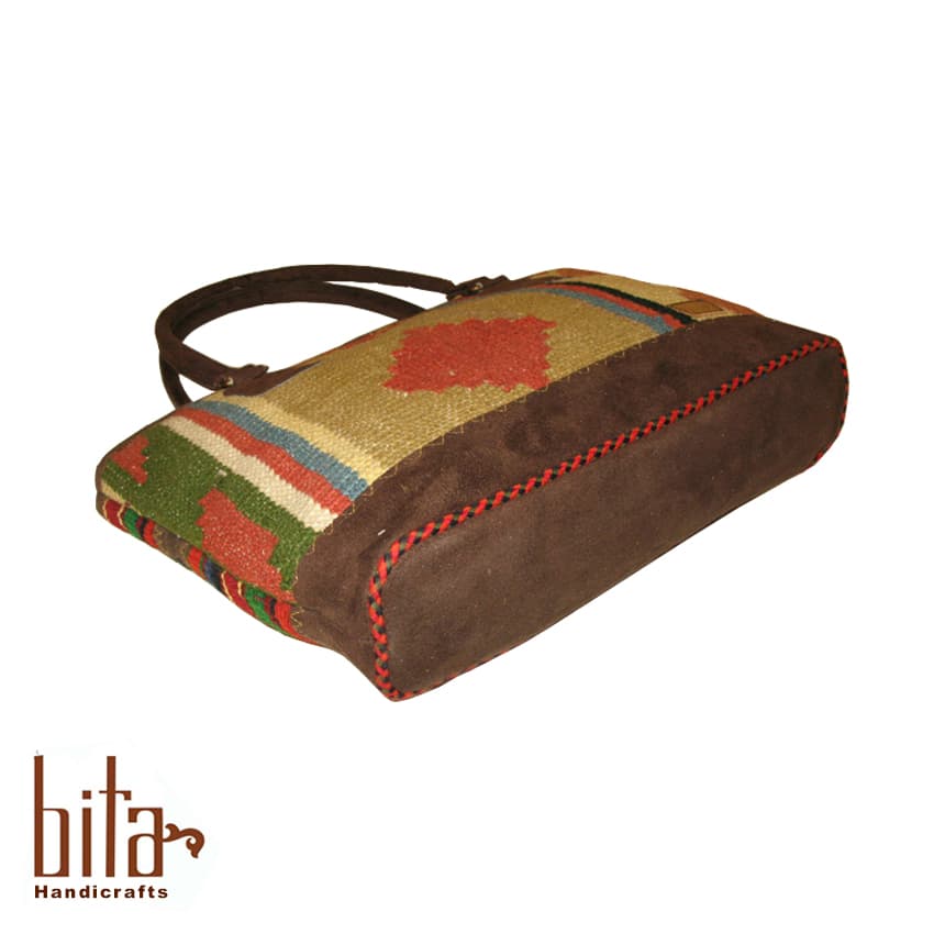 کیف گلیمی رودستی لوز دار — تصویر ۵