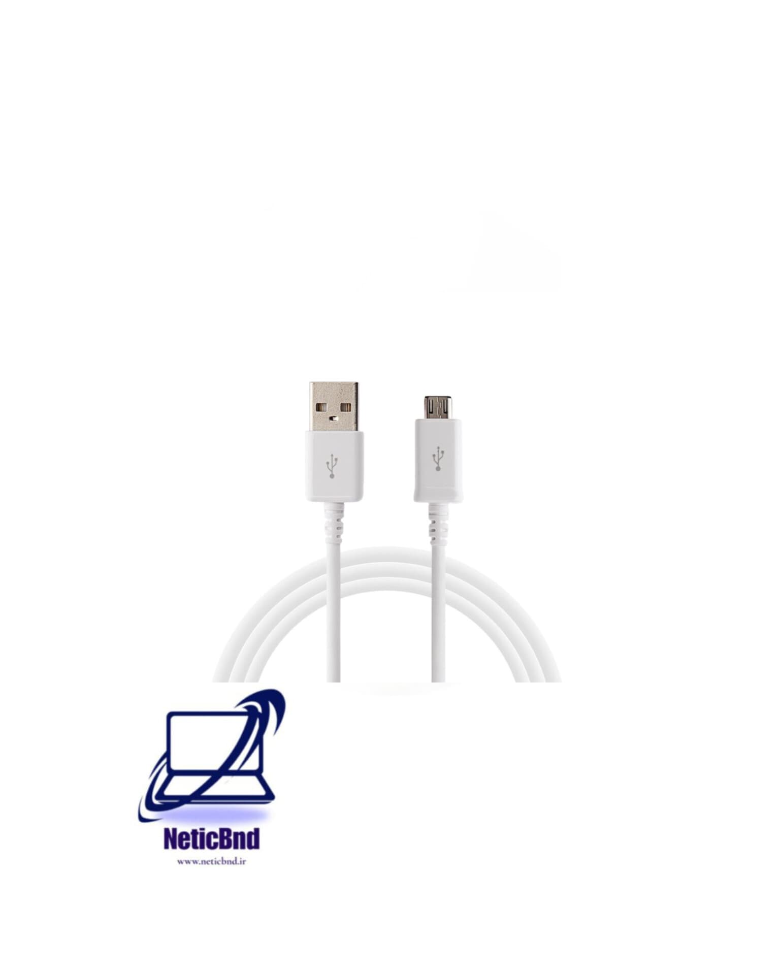 کابل اندروید سر فلزی ضخیم مدل micro USB