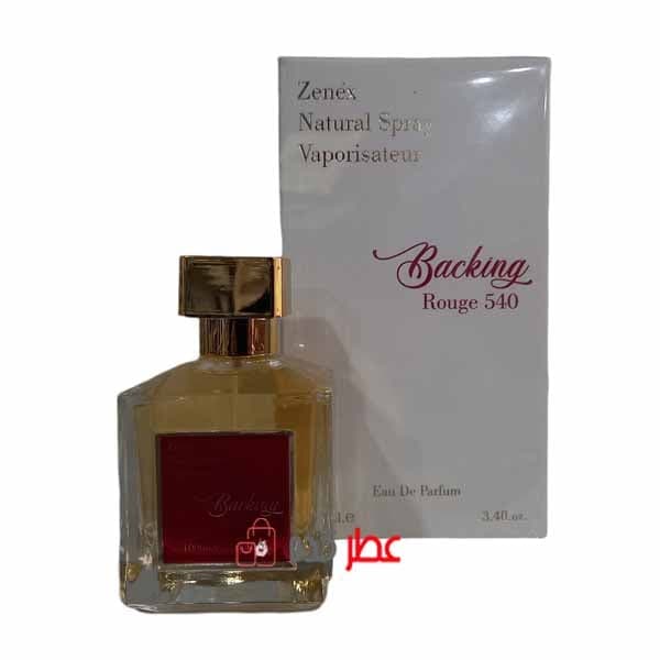 ادکلن زنانه،مردانه زنیکس Zenex Backing Rouge 540 حجم 100 میل “باکارت رژ 540” — تصویر ۲