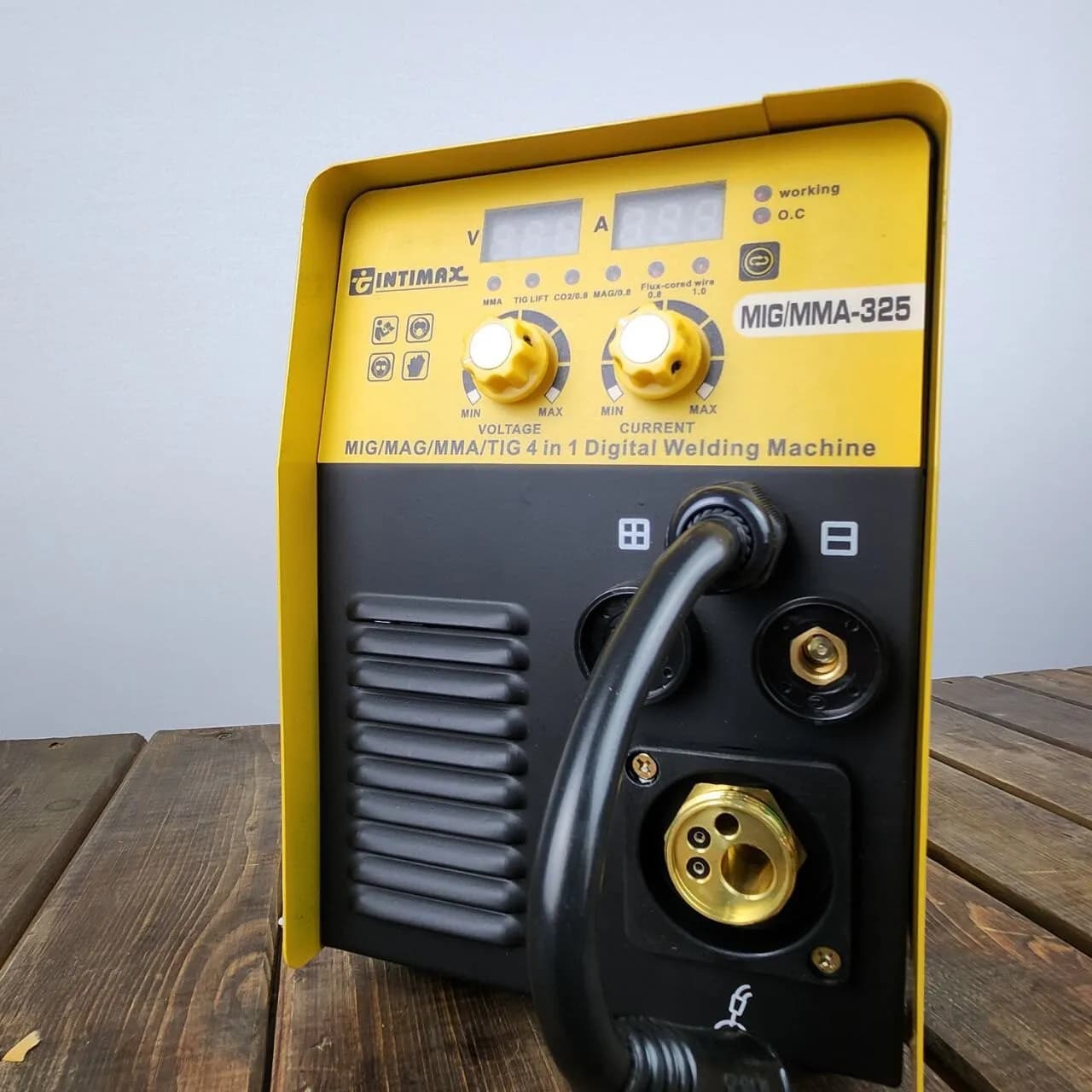 دستگاه جوشکاری Co2 چهار کاره اینتیمکس 325 آمپر اتاق بزرگ مدل MIG/MMA-325 — تصویر ۷