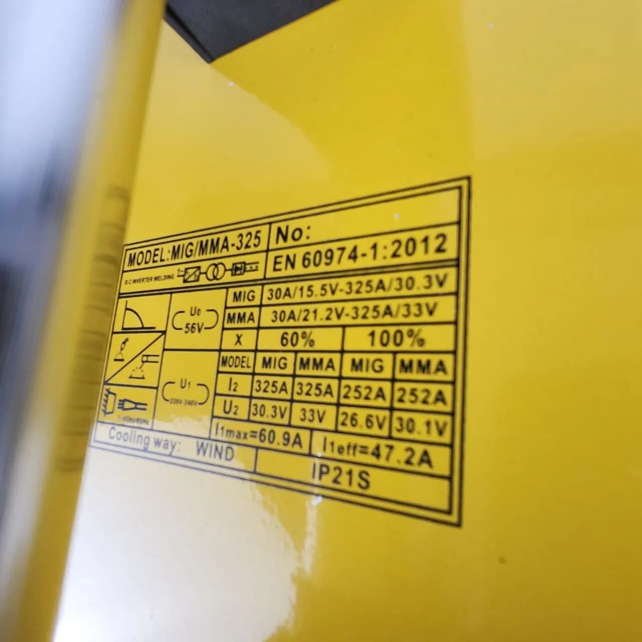 دستگاه جوشکاری Co2 چهار کاره اینتیمکس 325 آمپر اتاق بزرگ مدل MIG/MMA-325 — تصویر ۵