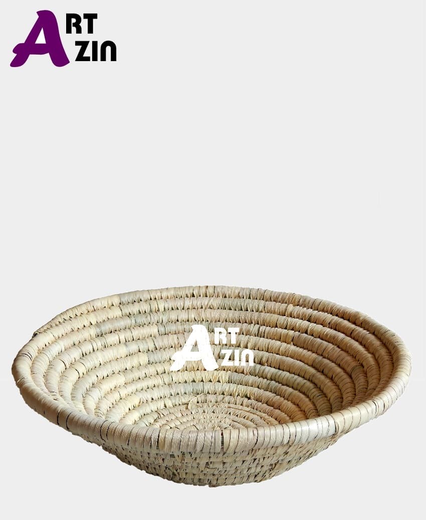 ظرف میوه خوری حصیری سبد گرد جنوب – کد : 240