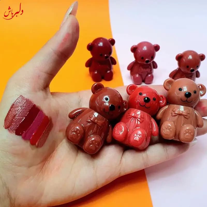 رژ خرسی جاکلیدی دار (حراج) — تصویر ۷