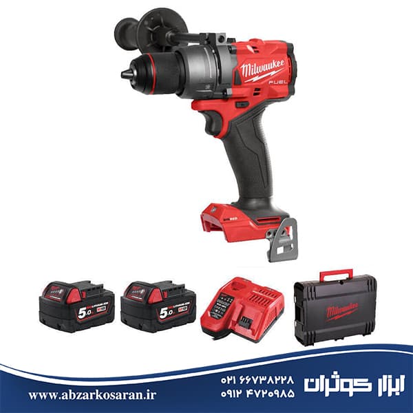 دریل پیچگوشتی چکشی میلواکی Milwaukee مدل M18FPD3-502X
