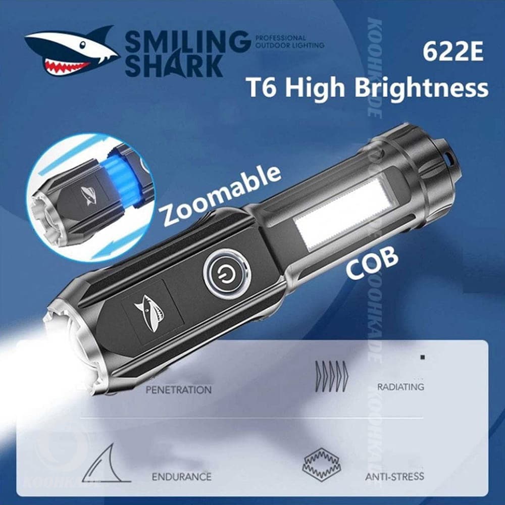 چراغ چند منظره SMILING SHARK کد SD-1005 — تصویر ۳