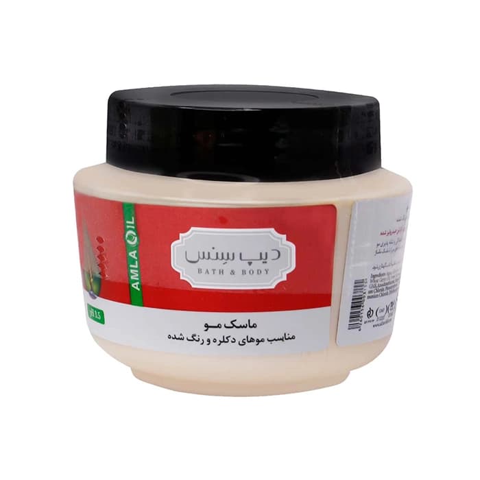 ماسک موهای دکلره و رنگ شده دیپ سنس 250 میلی — تصویر ۲