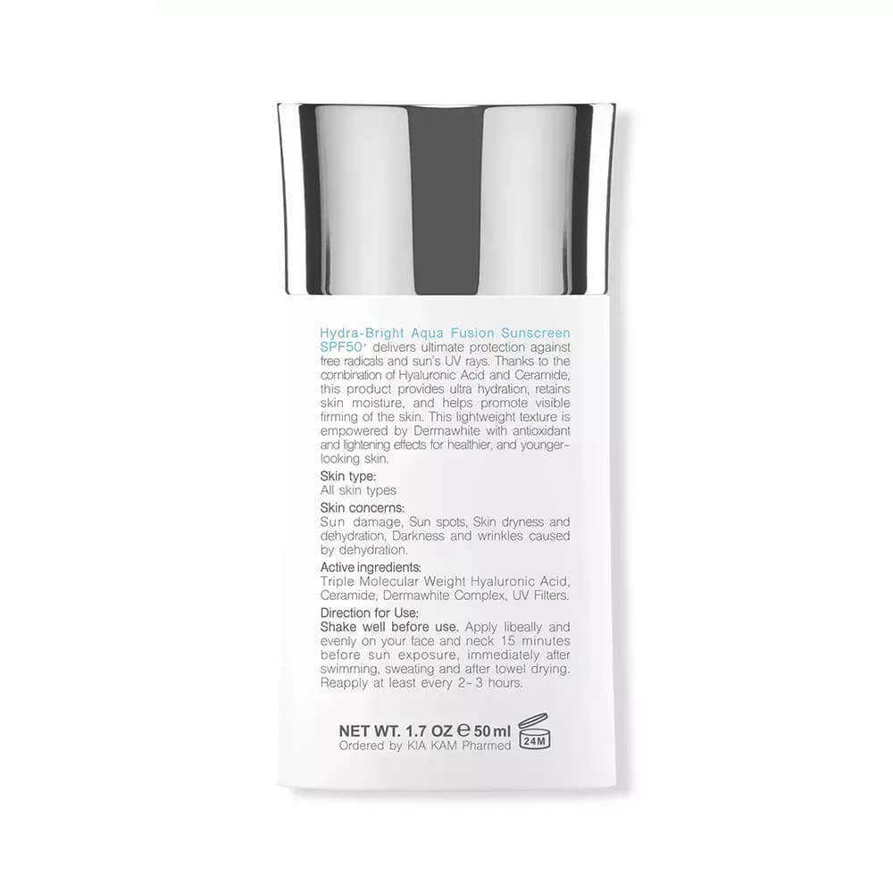 فلوئید ضد آفتاب بیرنگ برایت مکس SPF50 مدل آکوا فیوژن حجم 50 میلی لیتر — تصویر ۲