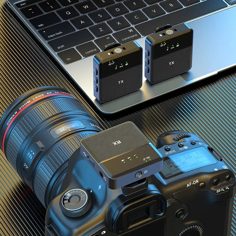 میکروفون بی سیم یقه ای SX9 — تصویر ۶