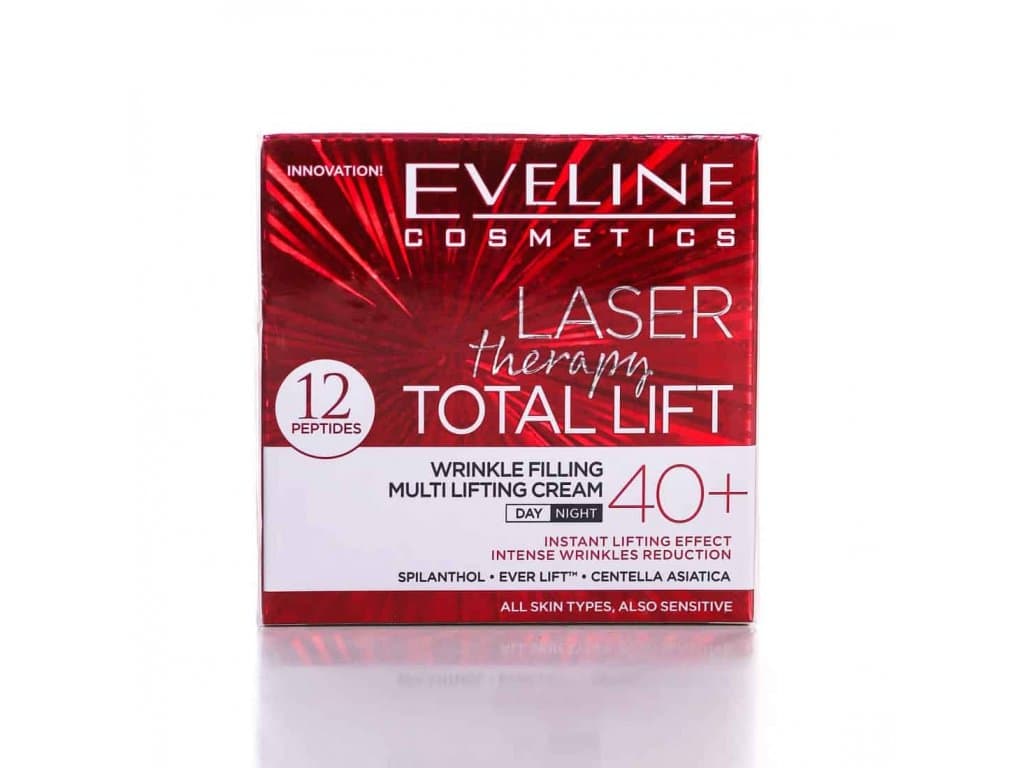 کرم لیفتینگ و ضدچروک اولاین توتال لیفت لیزر Eveline Laser Therapy 40 حجم 50 میلی لیتر