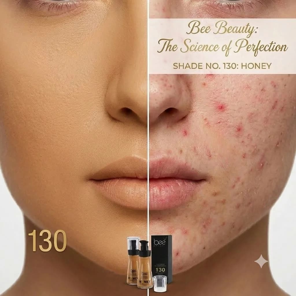 کرم پودر بی بیوتی شماره Bee Beauty 130 — تصویر ۲