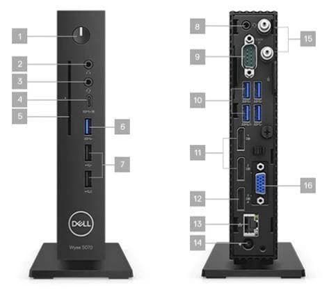 مینی کیس استوک (تین کلاینت) Dell Wyse 5070 — تصویر ۴