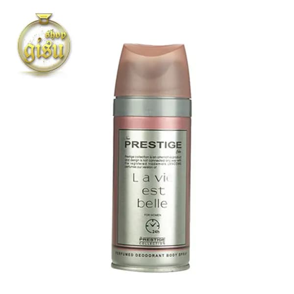 اسپری بدن زنانه لاویه است بل پرستیژ (prestige) – حجم ۱۵۰میل