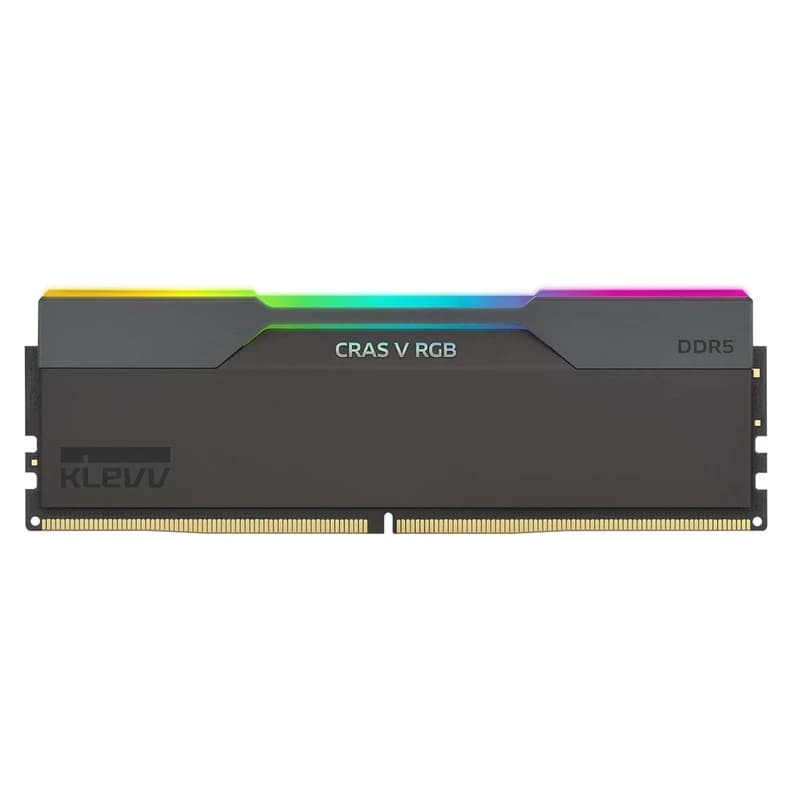 رم دسکتاپ DDR5 دو کاناله 7600 مگاهرتز CL34 کلو مدل CRAS V RGB ظرفیت 32 گیگابایت — تصویر ۳