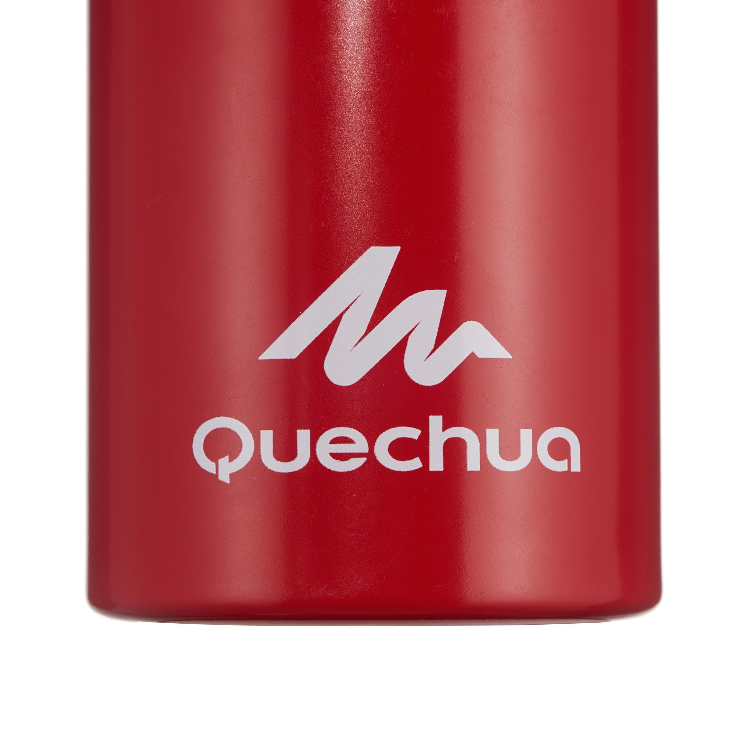 قمقمه آلومینیوم کچوا مدل QUECHUA D 500 قرمز گنجایش 1 لیتر — تصویر ۸