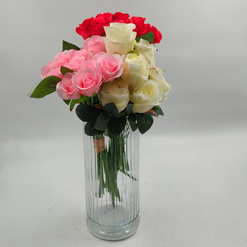 گلدان شیشه ای افرا 12*30