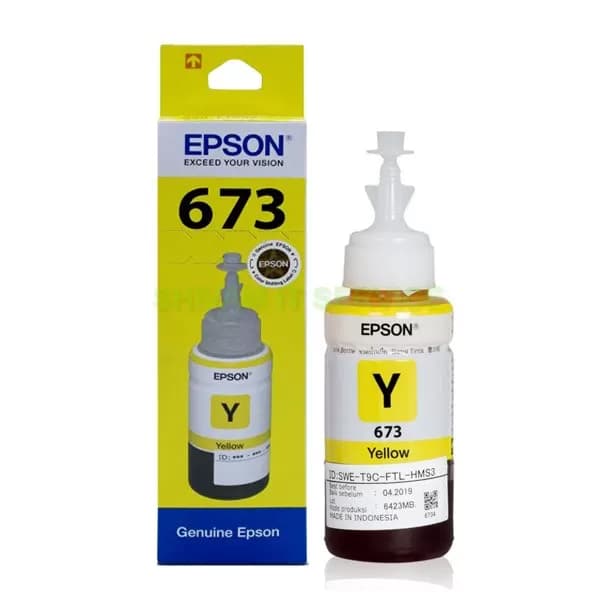 جوهر اپسون اصل رنگ زرد (Yellow) کد 673 — تصویر ۳