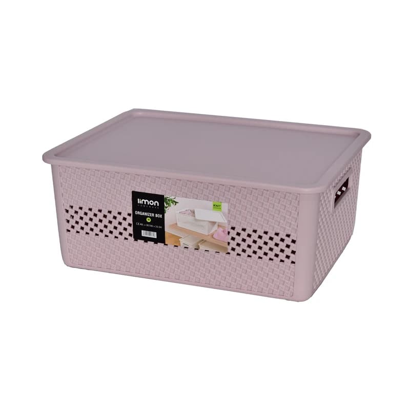 باکس نظم دهنده دربدار متوسط طرح بافت لیمون مدل الوان کد 215735 — تصویر ۴