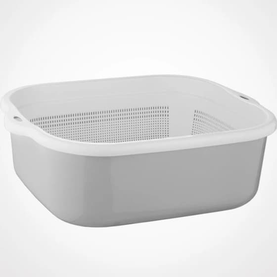 ست آبکش و لگن نسیم 1 لیمون مدل الوان کد 01635 — تصویر ۲