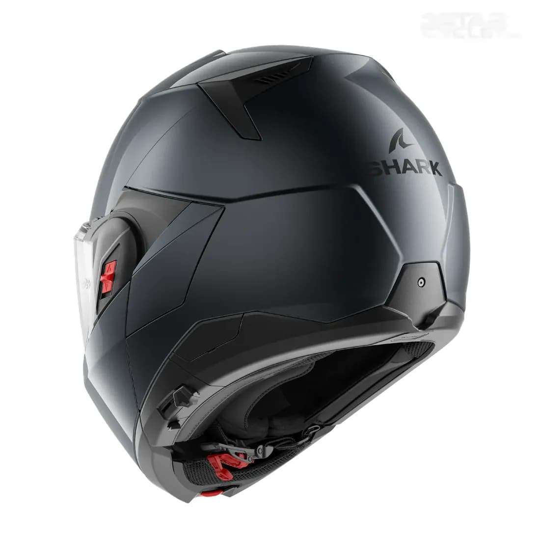 کلاه کاسکت فک متحرک شارک مدل A05 OXO BLANK — تصویر ۶