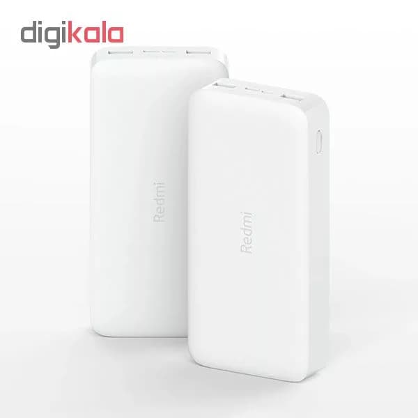 پاوربانک شیائومی با ظرفیت 20 هزار میلی آمپر ساعت مدل Redmi 20000 — تصویر ۲