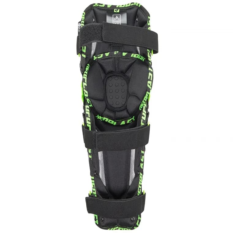 زانوبند یوفو مدل CRYPTON BLACK GREEN — تصویر ۵