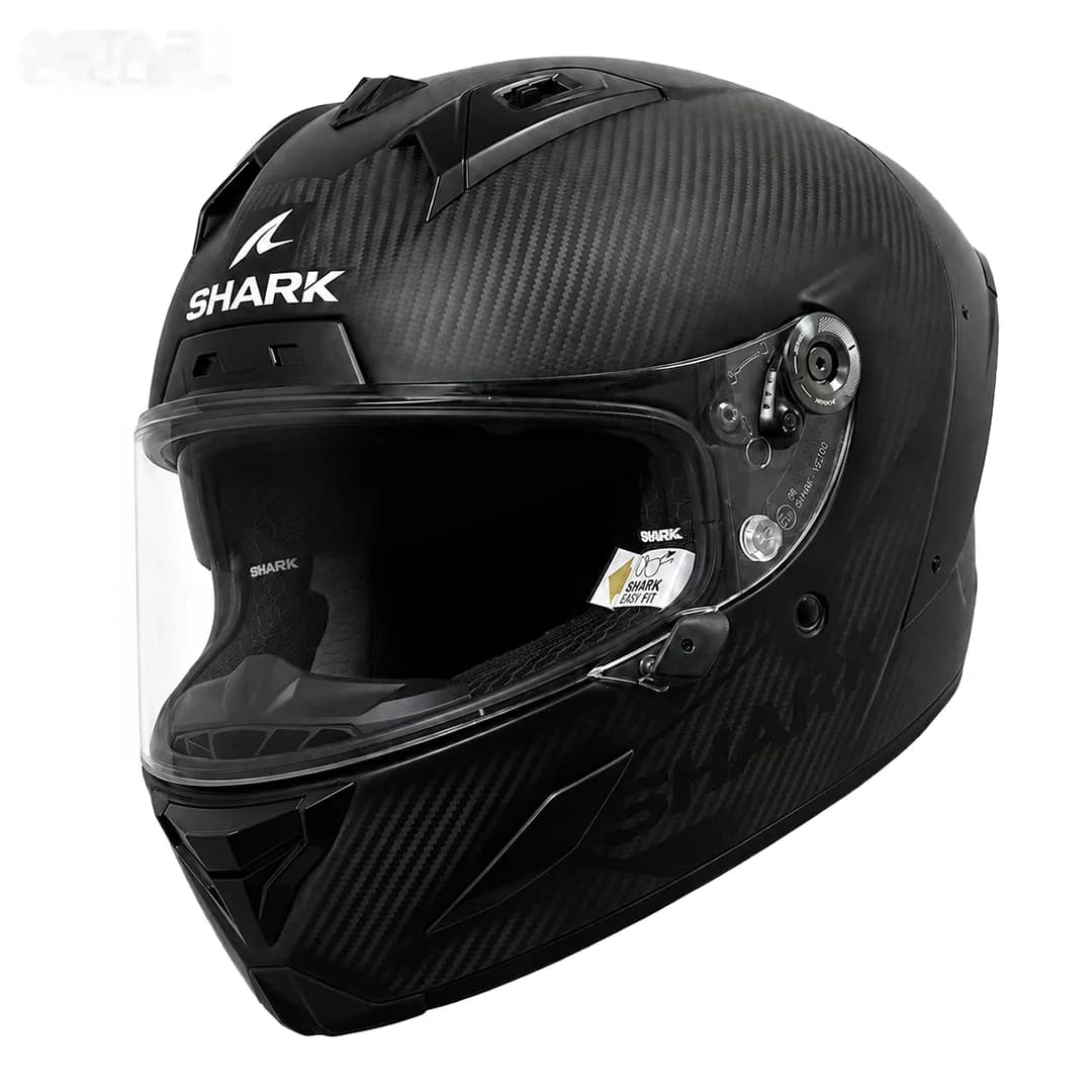 کلاه کاسکت فک ثابت شارک مدل AERON CARBON SKIN MATT — تصویر ۲