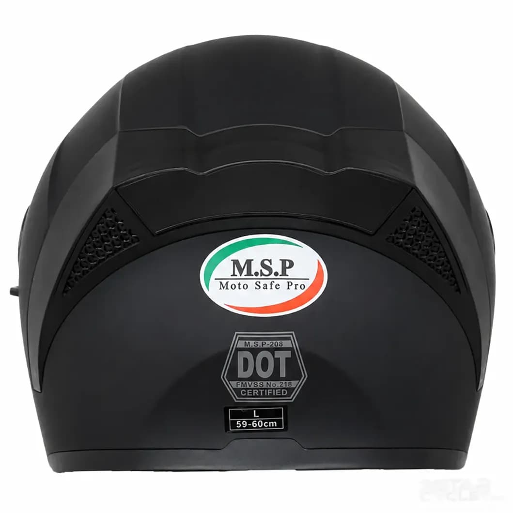 کلاه کاسکت فک متحرک ام اس پی مدل 350MATT BLACK — تصویر ۶