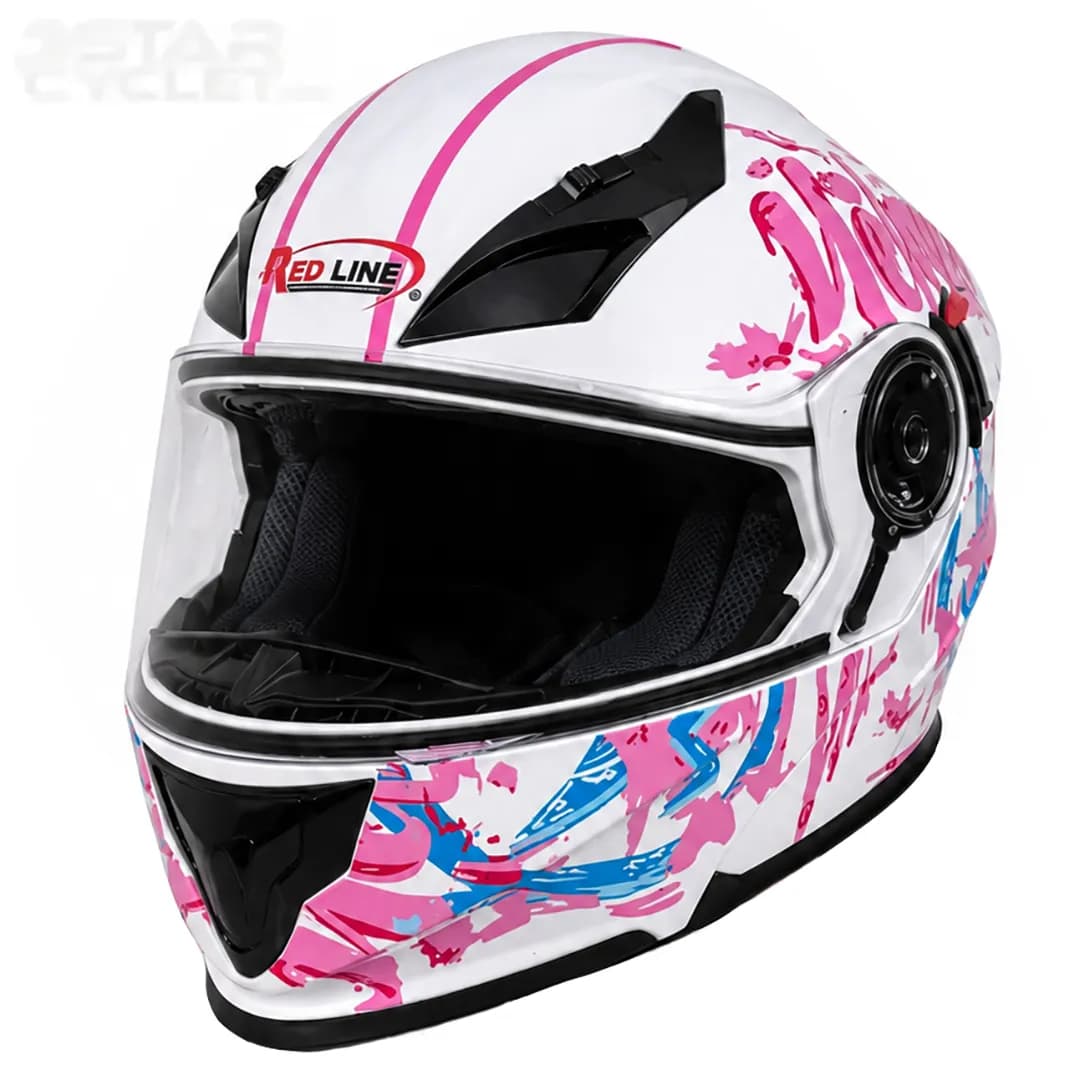 کلاه کاسکت فک متحرک ردلاین مدل 34-939 BRIGHT CREAM HELMET