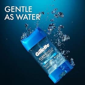 دئودورانت ضد تعریق مردانه ژیلت مدل CLEAR SHIELD Cool Wave وزن 107 گرم — تصویر ۵