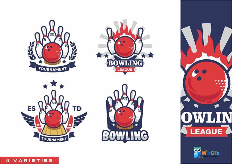 دانلود لوگوی بولینگ Bowling Logo