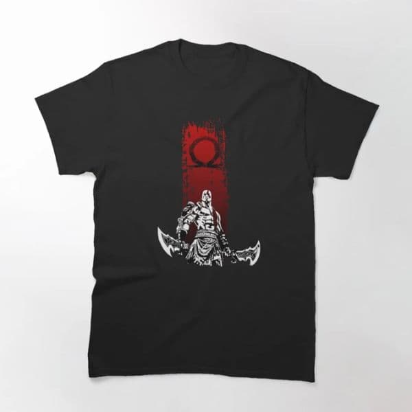 تی شرت گیمینگ god of war Classic — تصویر ۶