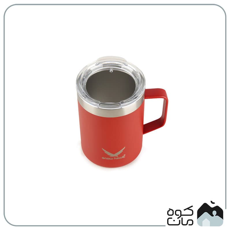 تراول ماگ دو جداره 350 میلی لیتر اسنوهاک مدل ANGEL کد SN-C6158 — تصویر ۳