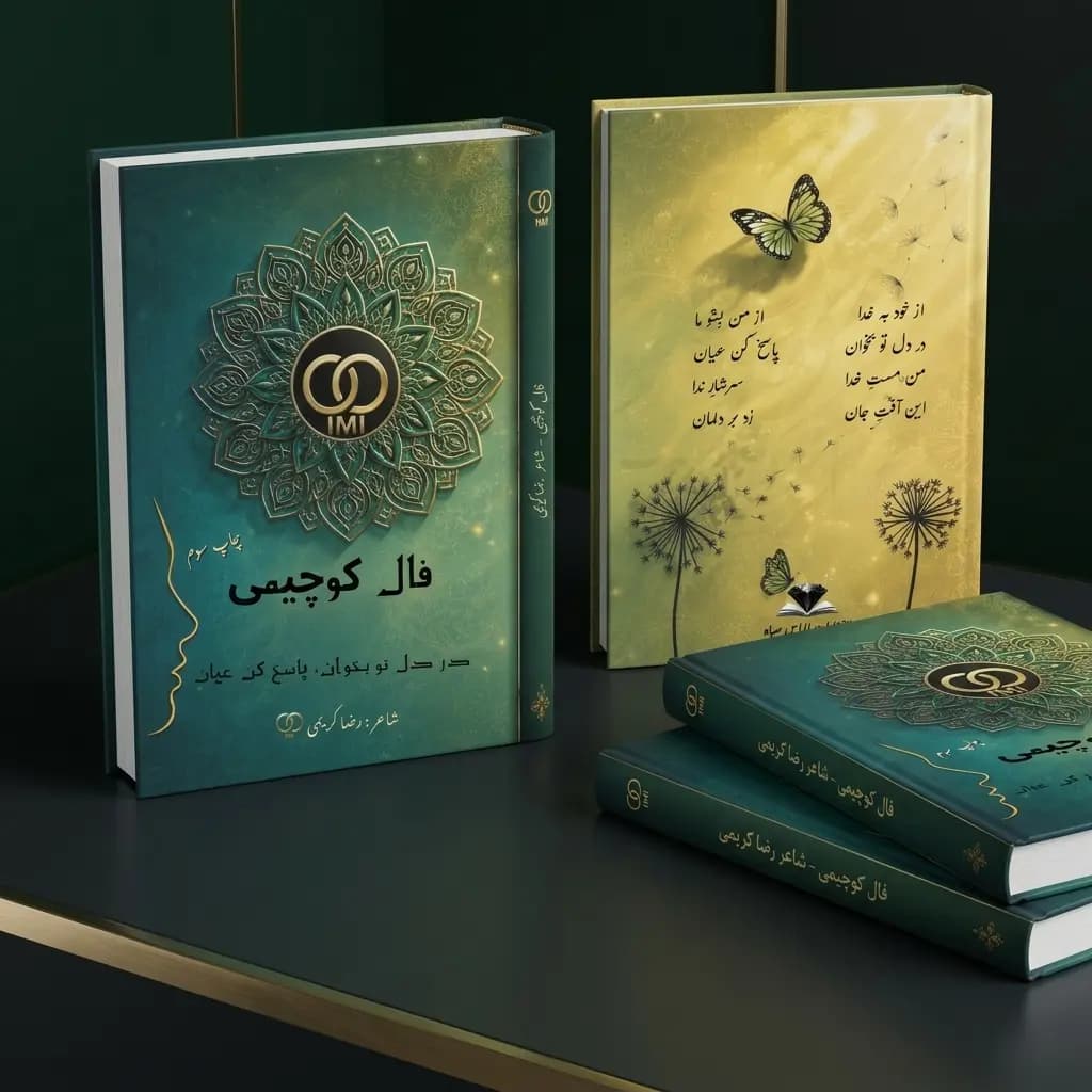 کتاب فال کوچیمی اثر رضا کریمی | در دل تو بخوان، پاسخ کن عیان