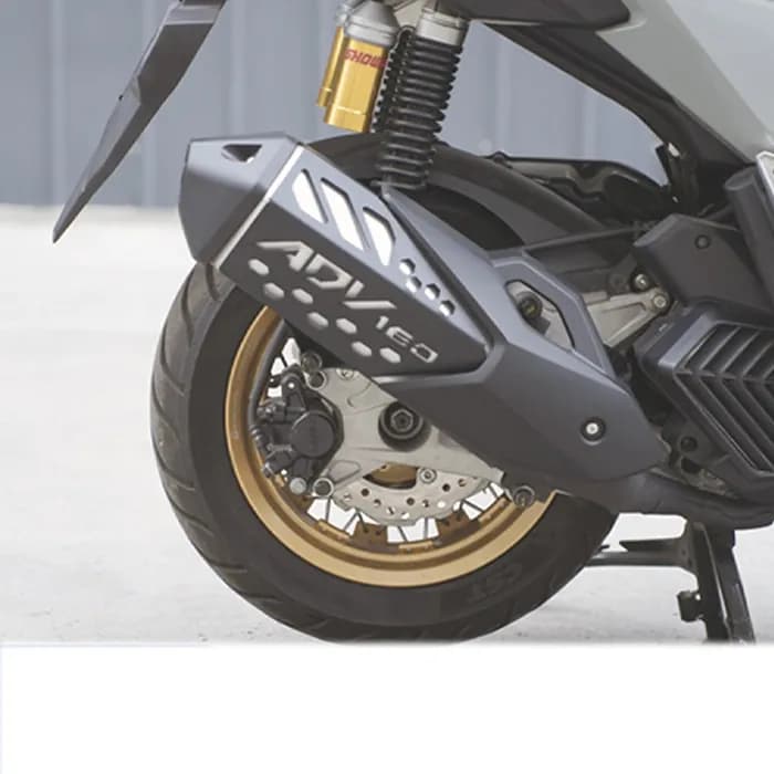 کاور اگزوز فلزی اصلی موتورسیکلت HONDA مدل ADV 160 — تصویر ۳