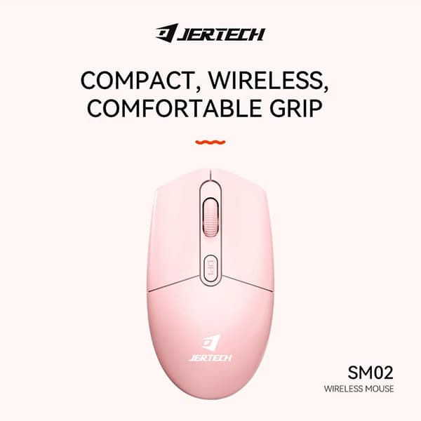 ماوس بی سیم JERTECH جرتک مدل SM-02 — تصویر ۳