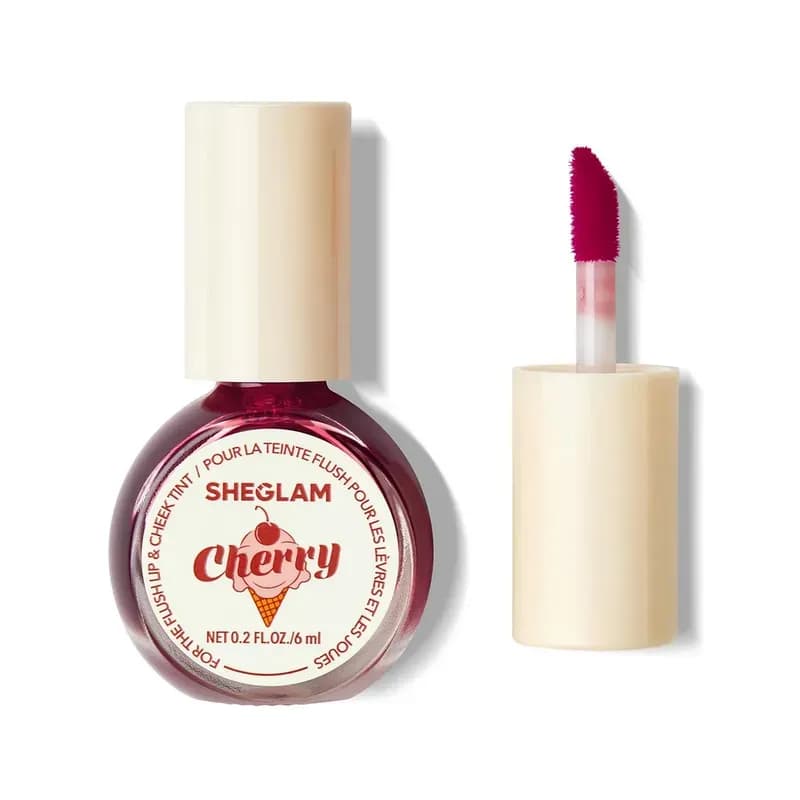 تینت لب و گونه شیگلم مدل Cheek Tint رنگ بستنی (Ice Cream) حجم 6 میلیلیتر SHEGLAM For The Flush Lip & Cheek Tint – Ice Cream 6ml