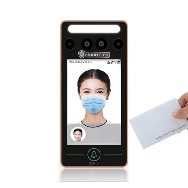 دستگاه حضور و غیاب تشخیص چهره و کف دست مدل XFace320 — تصویر ۶