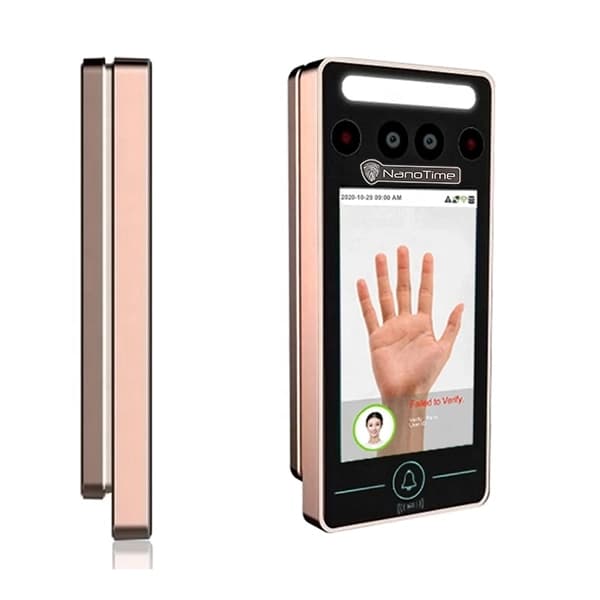 دستگاه حضور و غیاب تشخیص چهره و کف دست مدل XFace320 — تصویر ۴