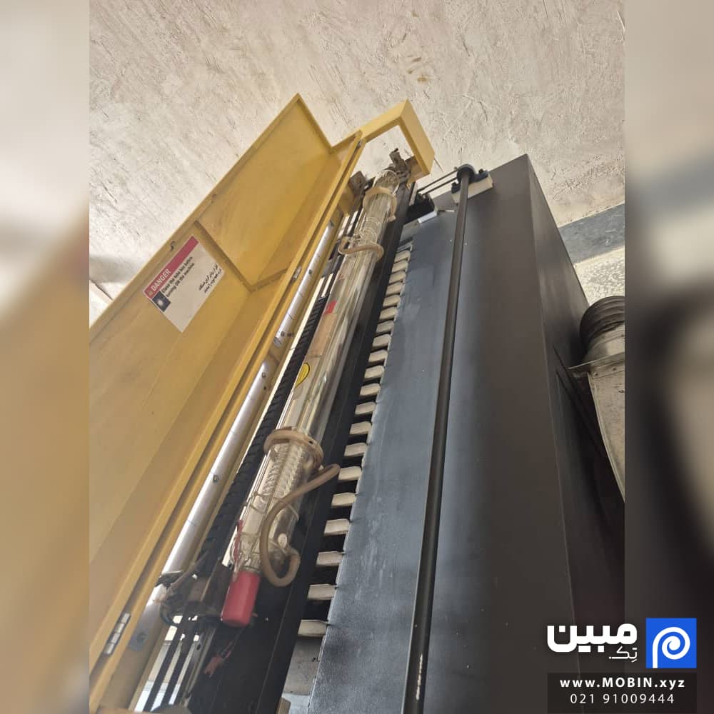دستگاه برش لیزر غیر فلزات در مرودشت – دست دوم 180×130 مبین تک — تصویر ۴