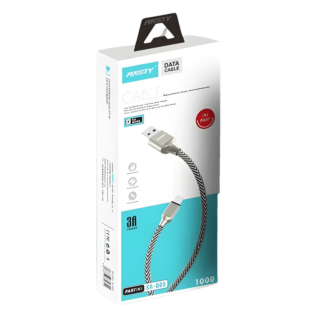 کابل شارژ میکرو ANSTY مدل SA-005 – (گارانتی 6 ماهه) — تصویر ۳