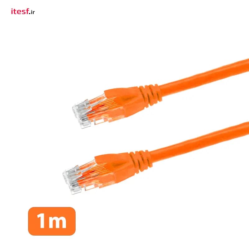 کابل شبکه یک متر Cat5
