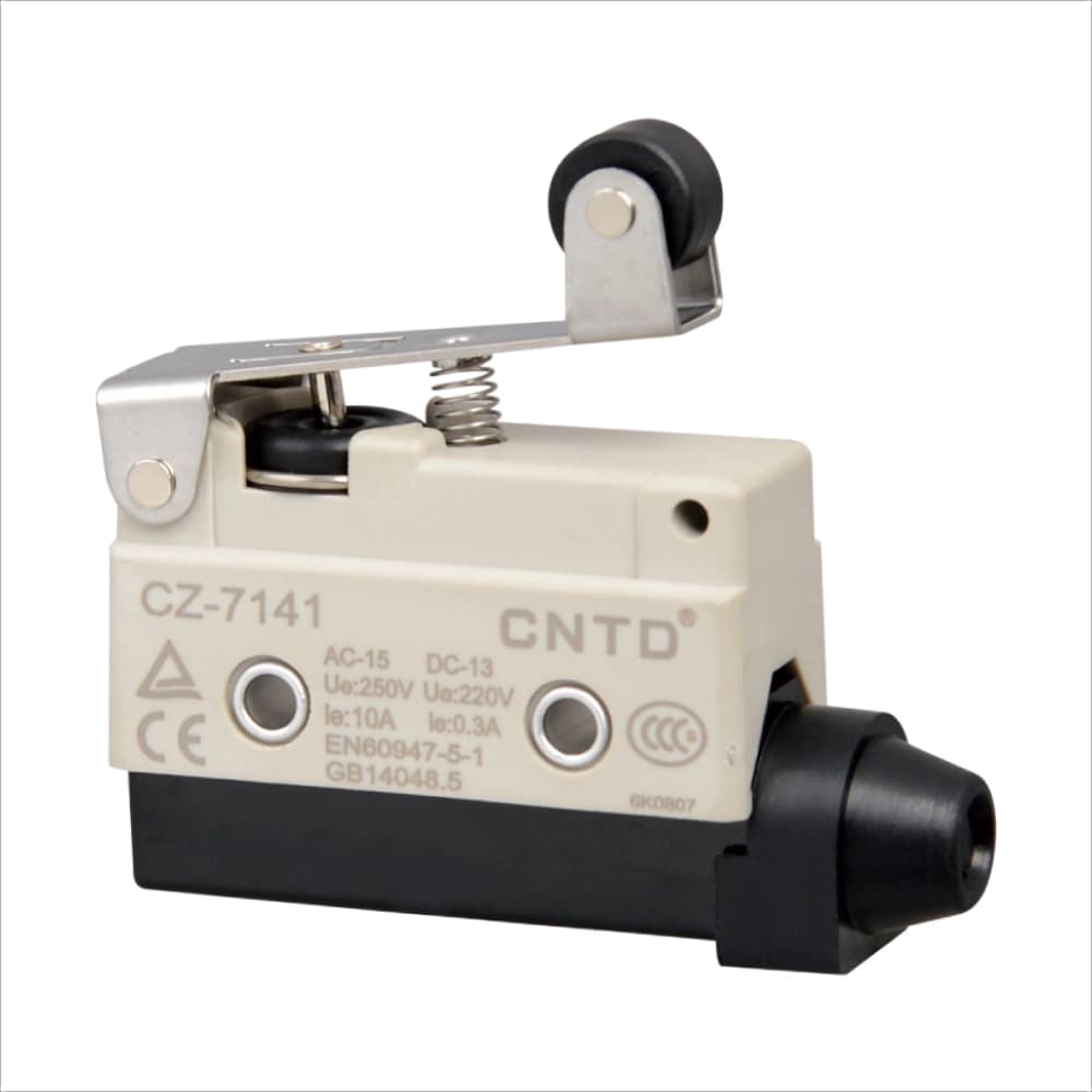 لیمیت سوئیچ قاب دار اهرمی قرقره دار CNTD مدل CZ-7141