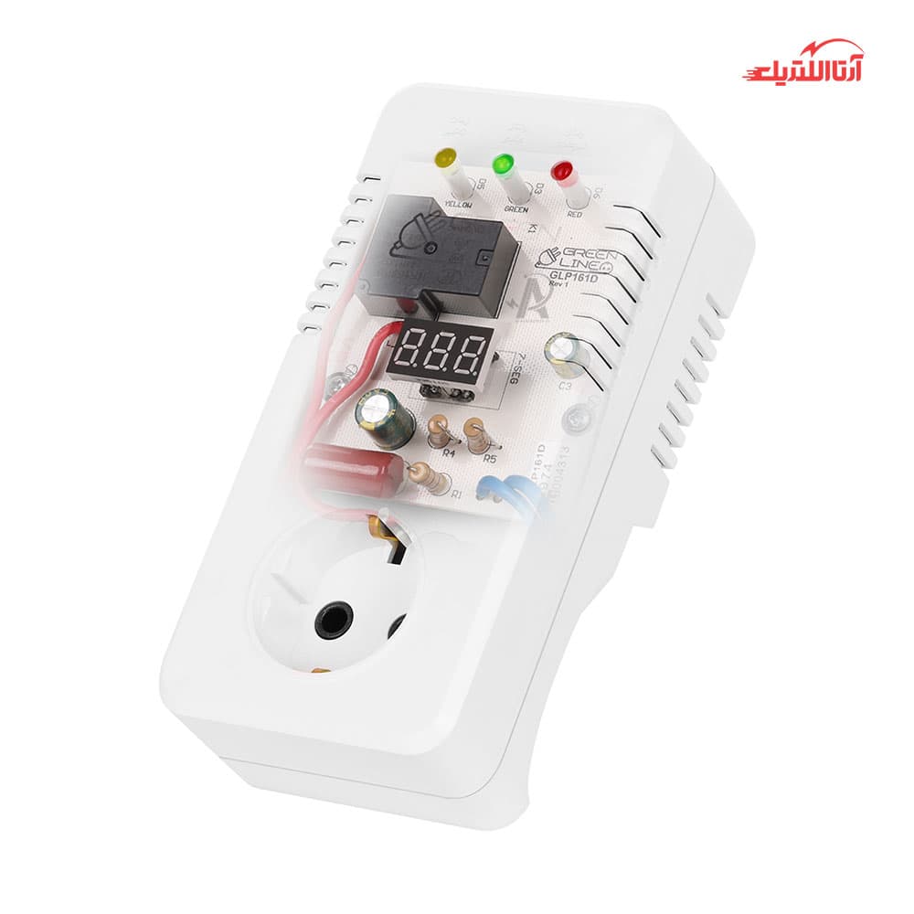 محافظ برق دیجیتال کولر گازی گرین مدل GLP161D — تصویر ۵