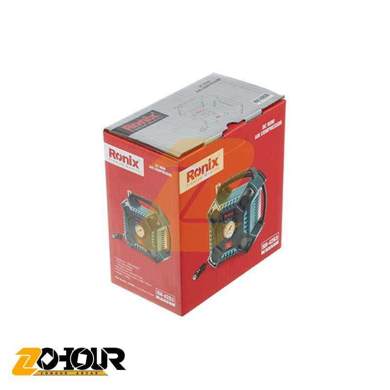 مینی کمپرسور باد آنالوگ فندکی رونیکس مدل Ronix RH-4263 — تصویر ۴
