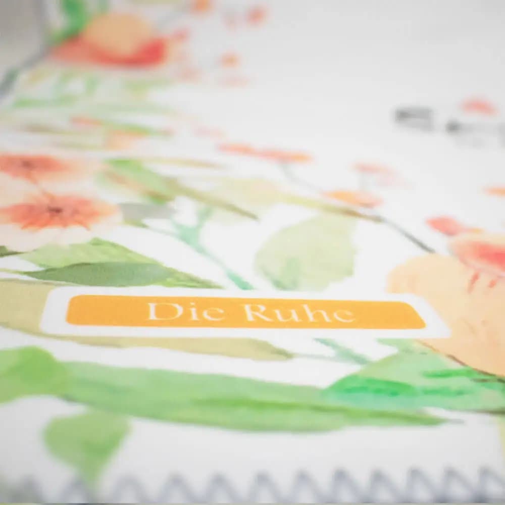زیرانداز تعویض ضد آب دی روحه Die Ruhe طرح بهار — تصویر ۲