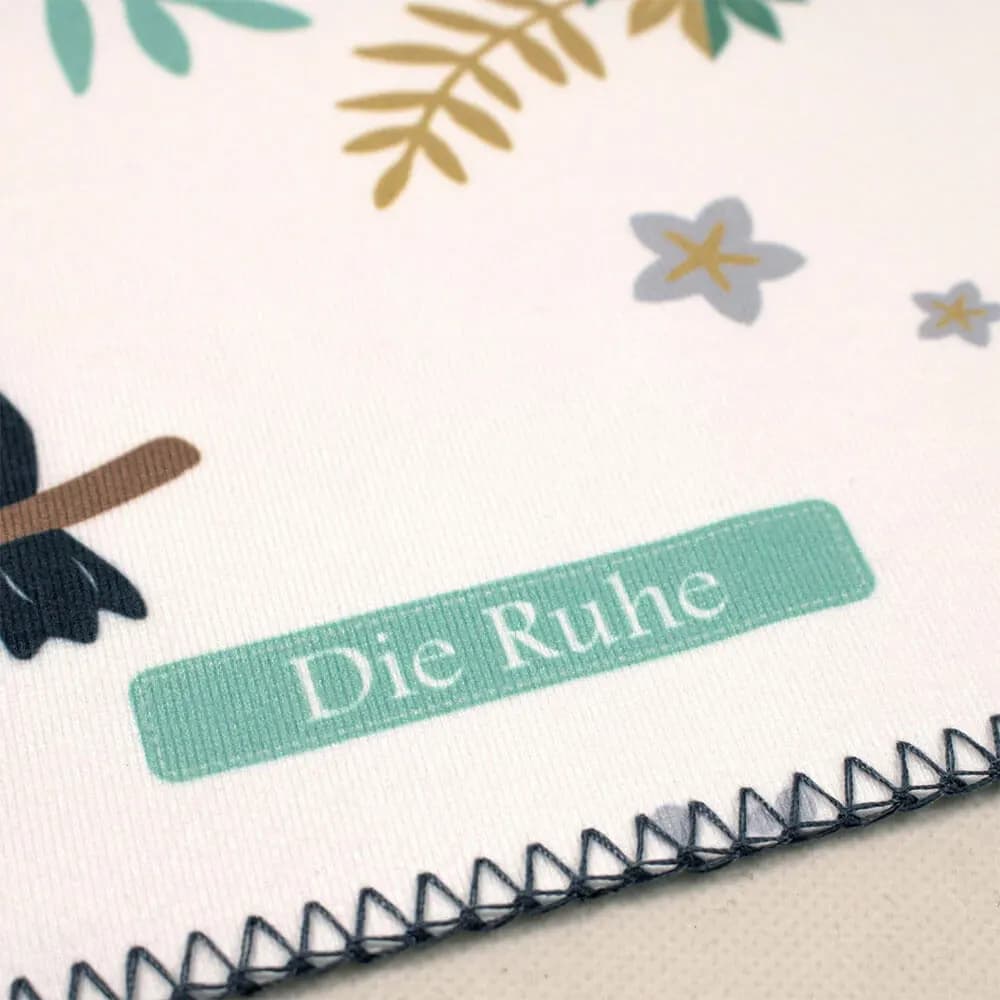 زیرانداز تعویض ضد آب دی روحه Die Ruhe طرح جنگل — تصویر ۴