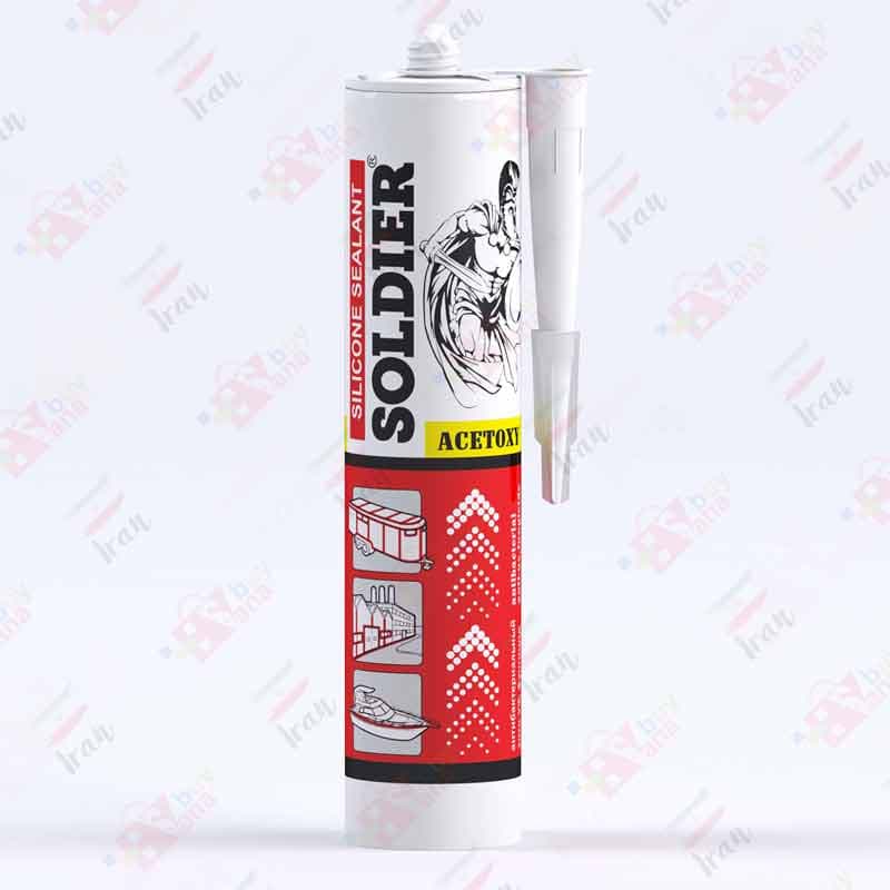 سیلیکون سولجر 240 گرم سفید