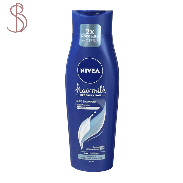 شامپو هیر میلک نیوا موهای نازک ( Nivea Hair Milk ) حجم 250ml — تصویر ۷