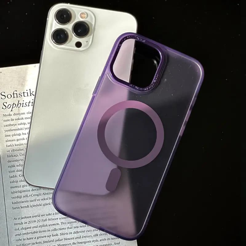 قاب مگسیف مات مناسب آیفون 16 پرومکس MAGIC MASK Q-SERIES — تصویر ۴
