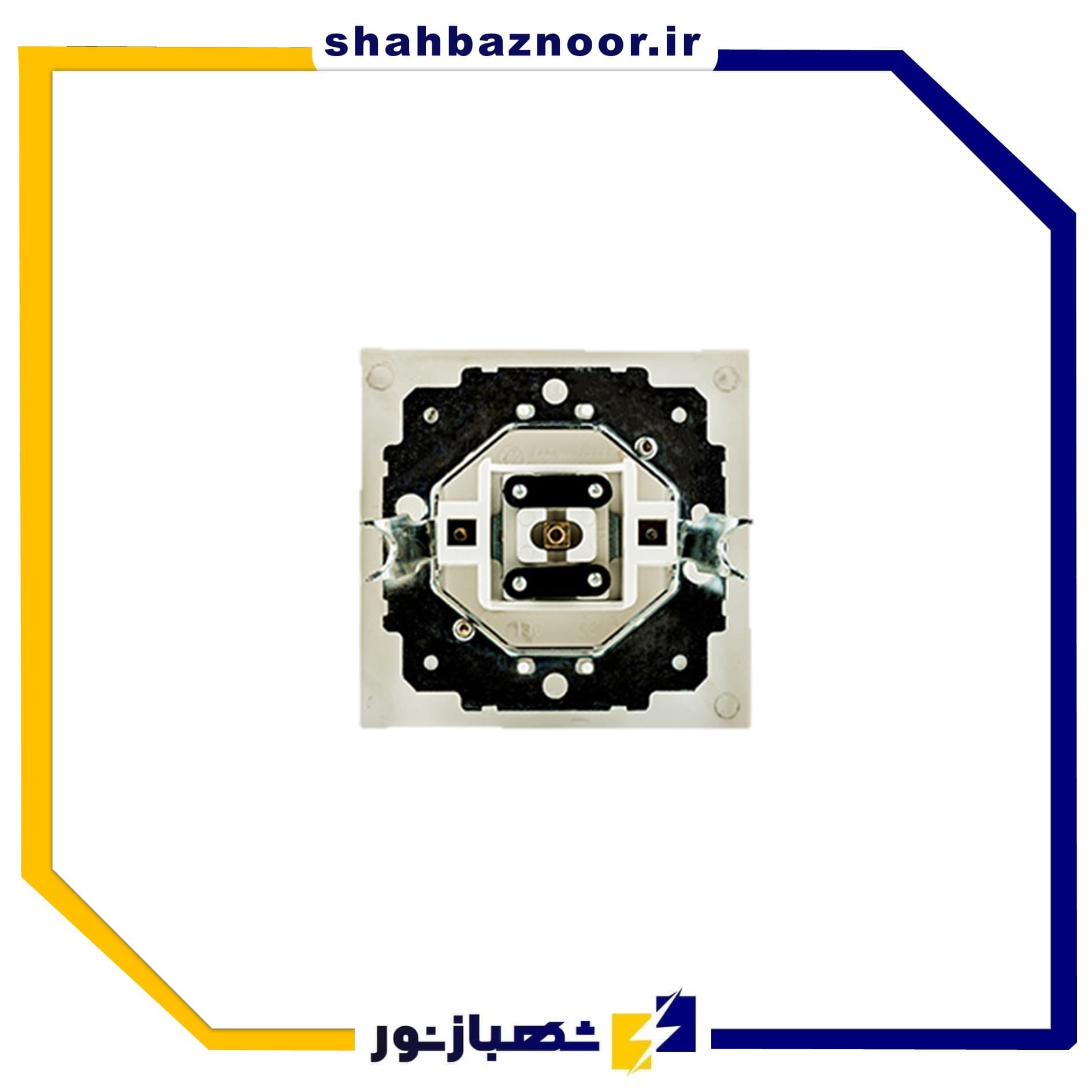 بهداد الکتریک ورتکس پریز آنتن مرکزی سفید کد 24 — تصویر ۲